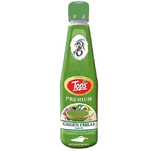 Tops Green Chilli Sauce 650 ml